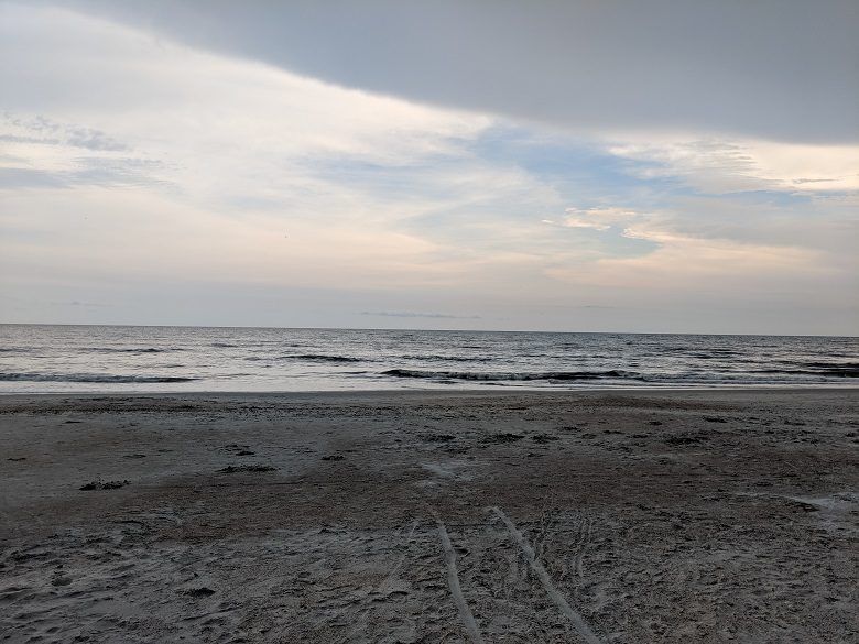 Sunset on Fernandina Beach, Florida Long Weekend