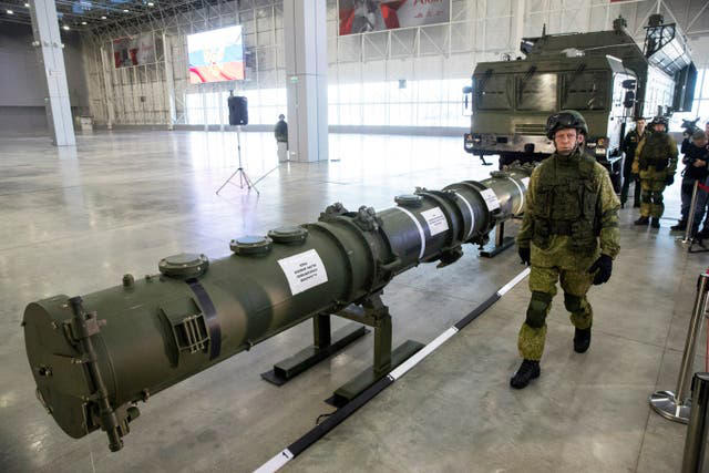 putin calls for production to resume in russia of intermediate-range missiles