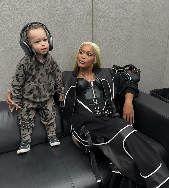 eve, 45, shares a rare photo with her young son wilde as the rapper celebrates stepson cash's graduation: 'now it's time to fly'