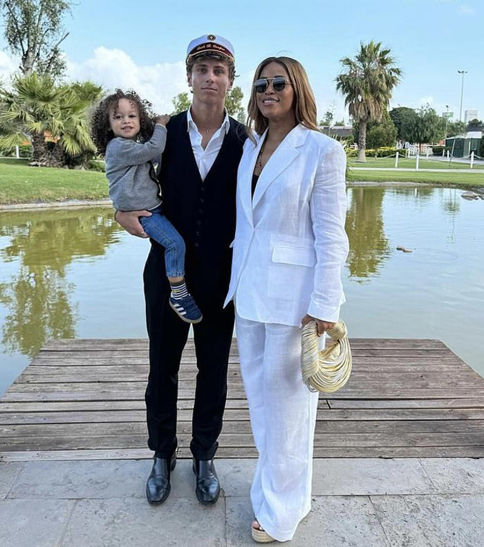 eve, 45, shares a rare photo with her young son wilde as the rapper celebrates stepson cash's graduation: 'now it's time to fly'