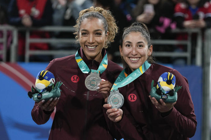 humana-paredes, wilkerson team up in paris as part of olympic beach volleyball team