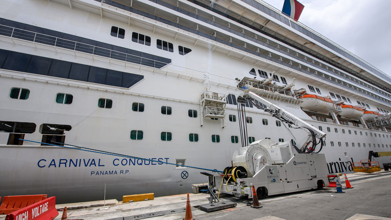 Cruise ships can now reduce their engine emissions while docked at PortMiami, thanks to the addition of <a href="https://www.travelpulse.com/news/cruise/cruise-ships-can-now-connect-to-shore-power-at-portmiami">shore power hookups</a>. Carnival Conquest was the first ship to plug in earlier this month.