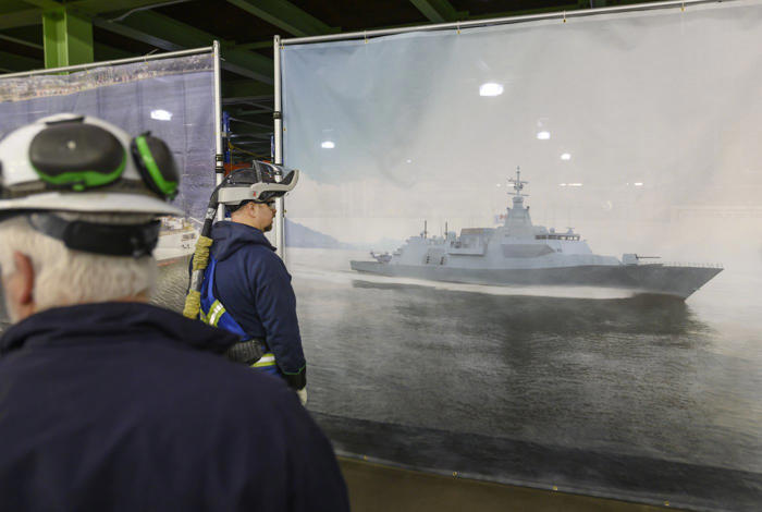 halifax shipyard cutting steel as navy aims for first new destroyer operating by 2035