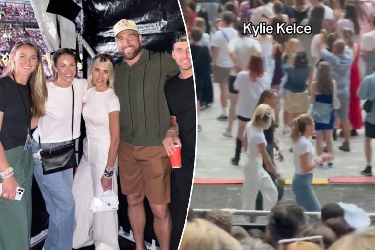 Erin Andrews, Charissa Thompson obsessed with Kylie Kelce after ‘incredible’ moment at Taylor Swift concert