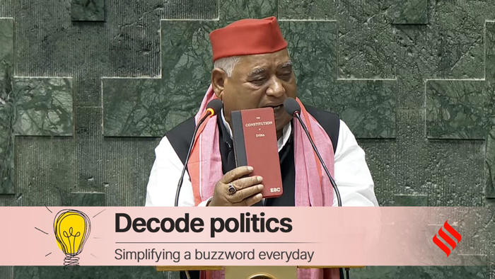 android, decode politics: who are the two pasi icons invoked by new mp from ayodhya in his oath