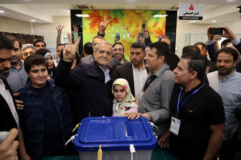 iran extends voting hours after supreme leader calls for high turnout in presidential election