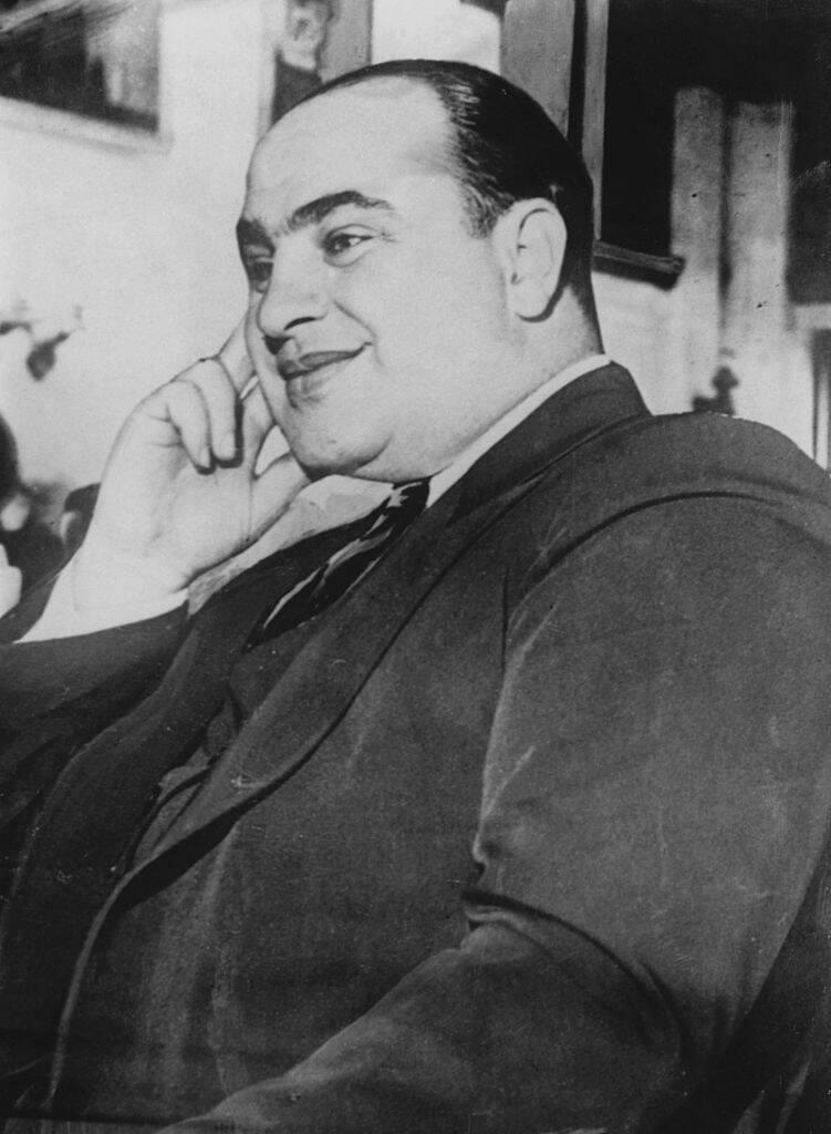 <p>Bootlegging and other illegal activities put an estimated $100,000 into his bank account during his rise to infamy. </p> <p>Capone's rapid physical and mental decline during his time in Alcatraz left him as less than a shell of himself. </p>
