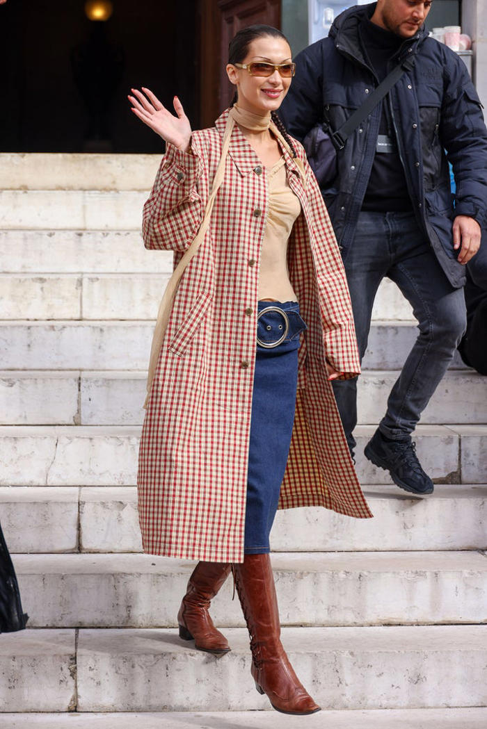 love it or hate it: the skinny scarf is back in style