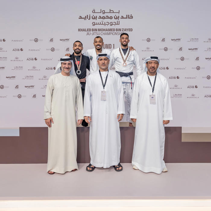 first round of khaled bin mohammed bin zayed jiu-jitsu championship sees flying start in abu dhabi