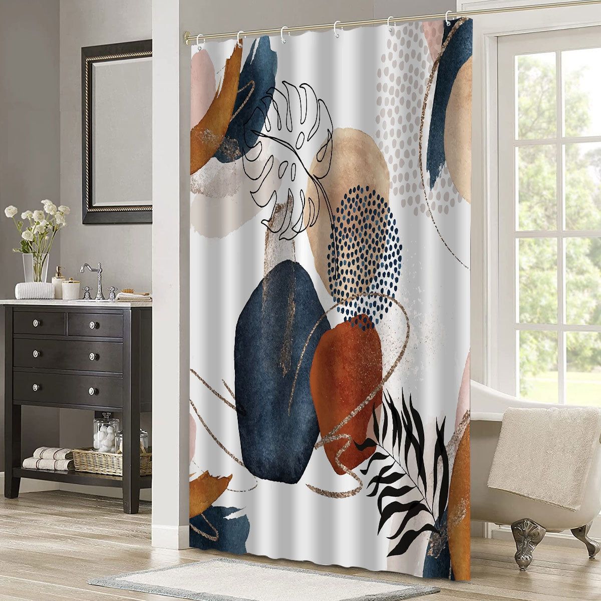 14 Best Shower Curtains for Every Bathroom Size, Style and Budget