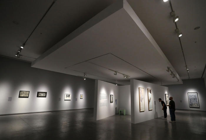 sharjah exhibition challenges misconceptions about drawing and works on paper