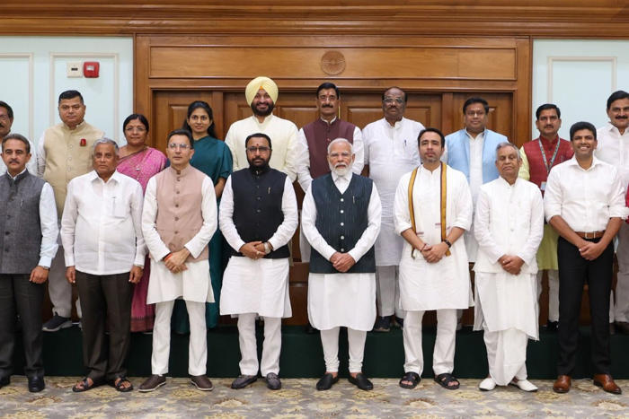 pm modi meets with first-time ministers of state in union cabinet, discusses ways to 'strengthen governance'