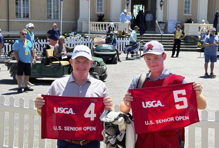 frank bensel makes back-to-back holes-in-one at the u.s. senior open