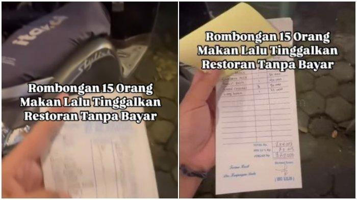 viral rombongan satpol pp makan tak bayar di depok,setelah melunasi menolak bikin video klarifikasi