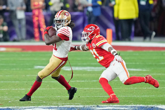 steelers a distant third for niners wr brandon aiyuk