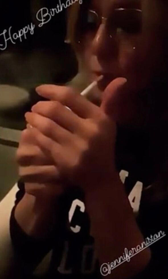 Hollywood celebs continue to smoke despite health risks including Jennifer Aniston