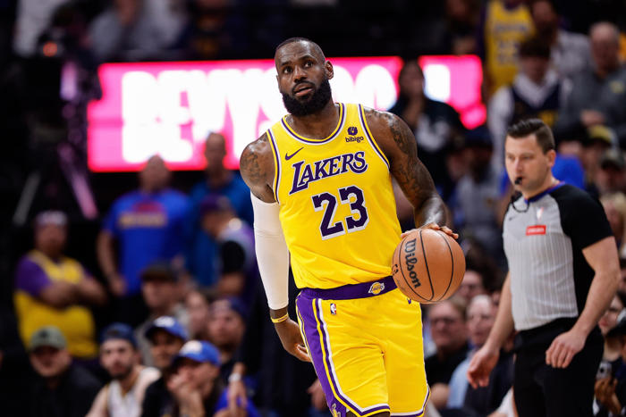 with bronny now a laker, the pressure shifts to lebron