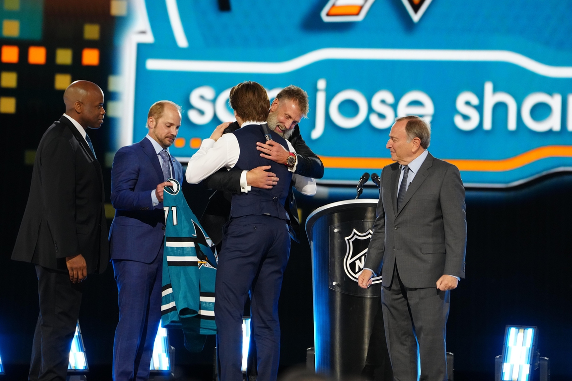 Macklin Celebrini Selected No. 1 Overall By Sharks In 2024 NHL Draft