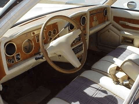 Kenny Rogers' Classic Ride Interior