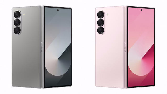 samsung galaxy z fold 6 and z flip 6 leaked images dazzle in multiple color options