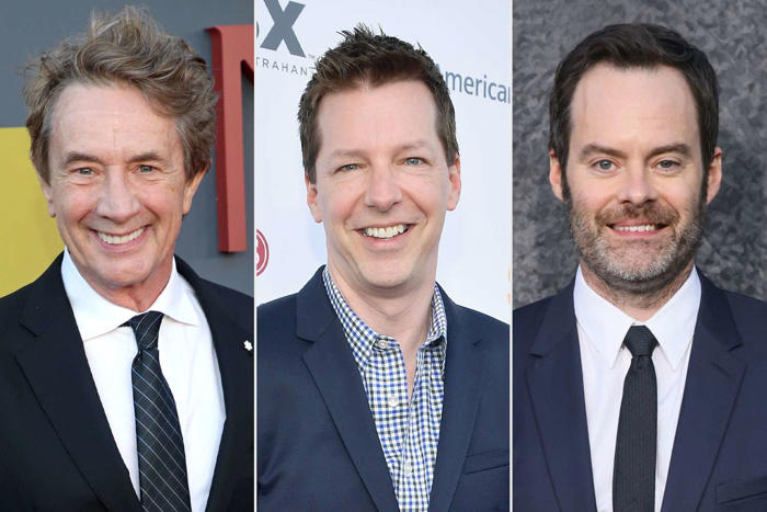 martin short revives iconic jiminy glick character for hilarious interviews with sean hayes and bill hader