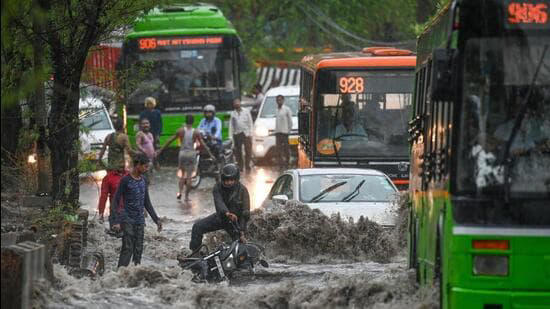 highest rainfall recorded on a june day in delhi in 88 years