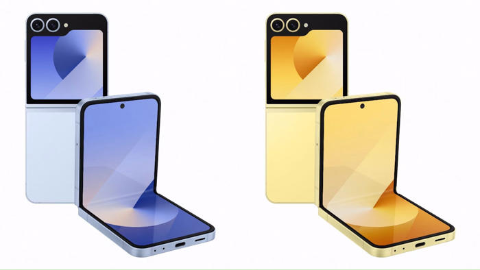 samsung galaxy z fold 6 and z flip 6 leaked images dazzle in multiple color options