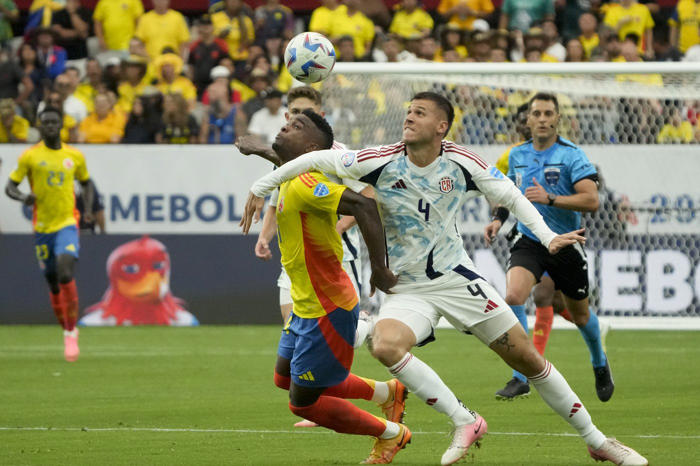 colombia dominates costa rica 3-0 to reach copa america quarterfinals