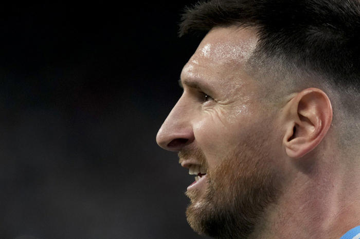lionel messi to rest for argentina's final copa america group match against peru with leg injury