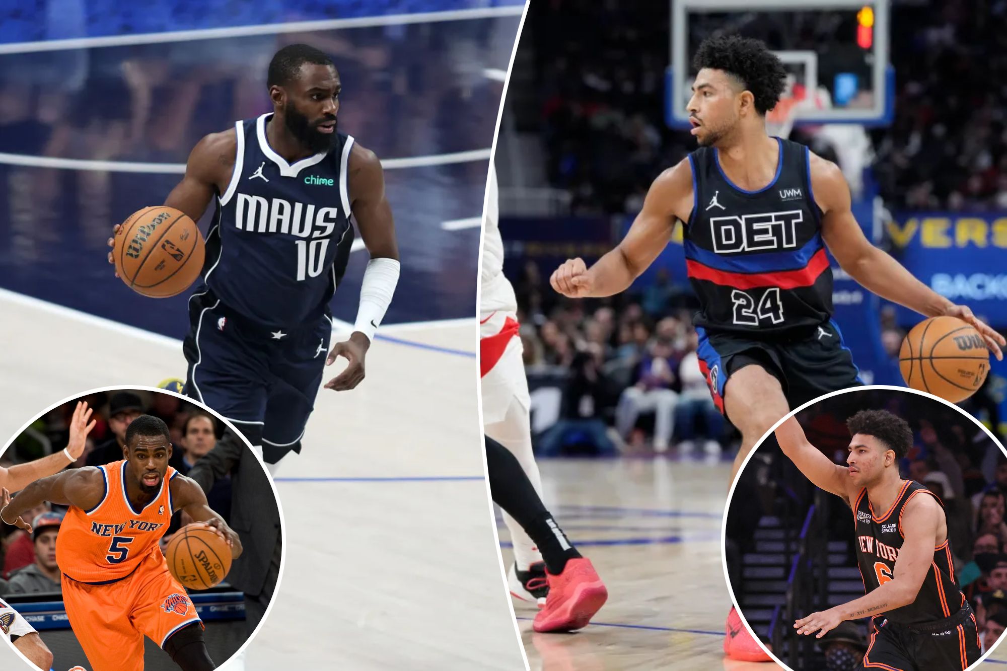 Mavericks, Pistons Swap Ex-Knicks Tim Hardaway Jr., Quentin Grimes In Trade