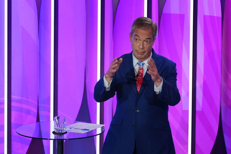 nigel farage asked why 'racists and extremists' drawn to reform uk in question time clash
