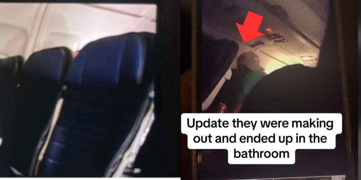 vidéo : un mari surpris en train de tromper sa femme pendant un vol de united airlines