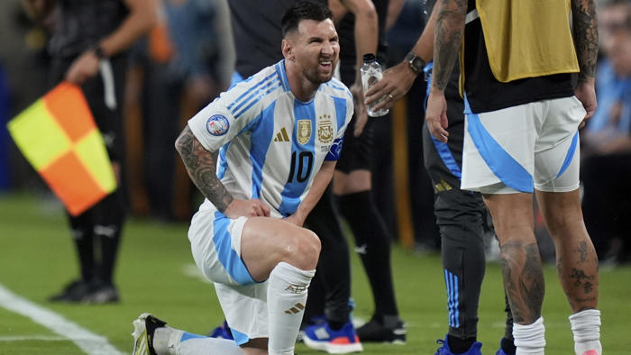respira argentina: messi no tiene una lesión de gravedad y jugaría los cuartos de final