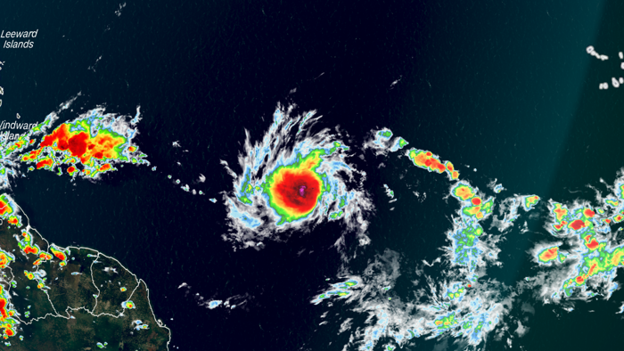 beryl, el primer huracán de la temporada atlántica de 2024, se acerca rápidamente al caribe