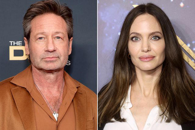 david duchovny feels like he had a hand in 'discovering' angelina jolie: 'i just knew she was a movie star'