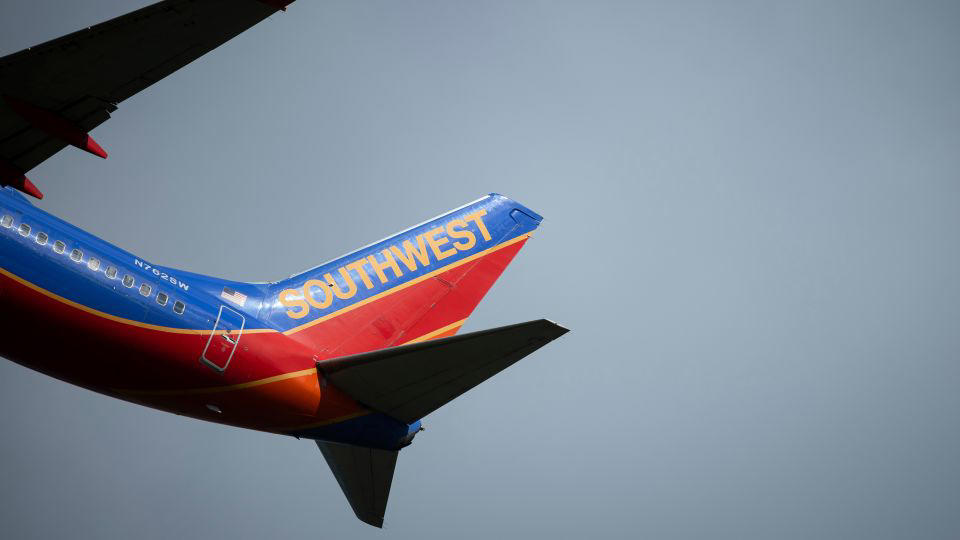 a southwest flight took off from a closed runway, forcing workers to clear out