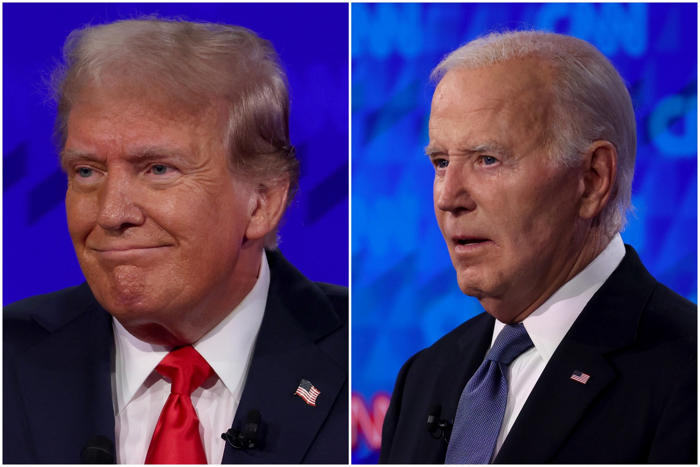 trump tells biden to ‘get the hell out of here’ as he takes victory lap at lie-filled rally