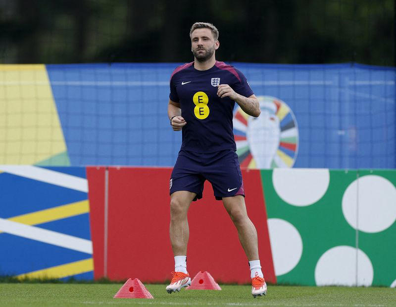 soccer-england defender shaw close to playing first match at euro 2024, says team mate