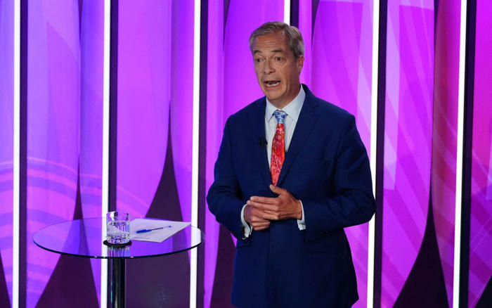 bbc accused of having ‘hostile left-wing audience’ for farage’s question time debate