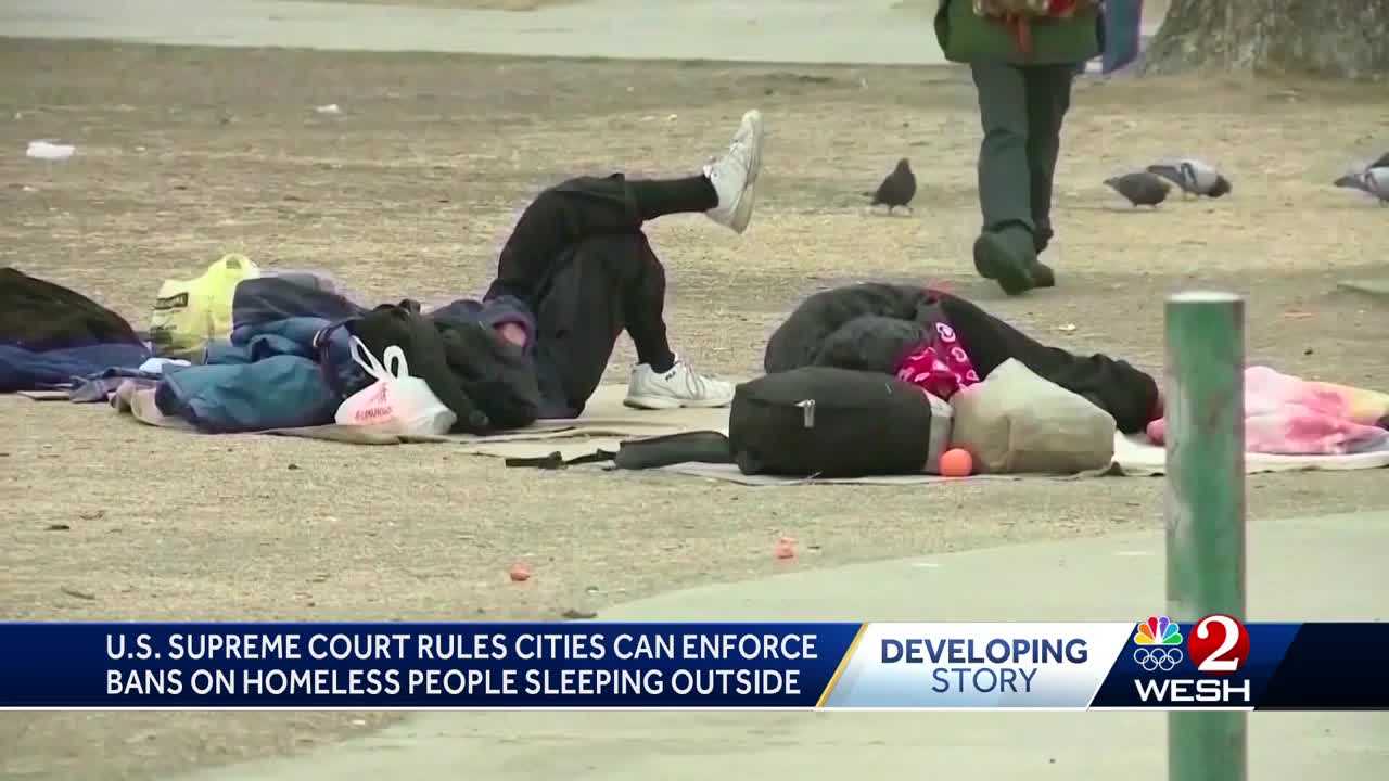 U.S. Supreme Court Rules Florida Cities Can Enforce Bans On Homeless ...