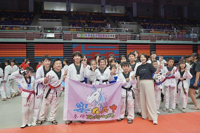 屏東盃全國跆拳道錦標賽 1,350名選手齊聚切磋