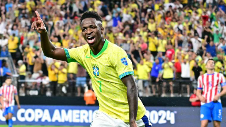 la goleada de brasil eliminó a paraguay de la copa américa: como salió, resultado, resumen y goles