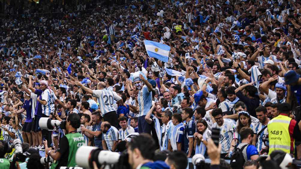 méxico nos tiene miedo, aficionados argentinos quieren enfrentar al tricolor en cuartos de final