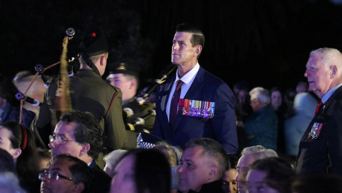 not a government decision to award ex-special forces soldier ben roberts-smith, anthony albanese says