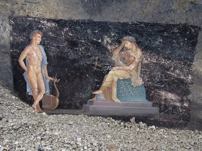 ausgrabung in pompeji zeigen, wie das luxus-leben der antiken römer aussah
