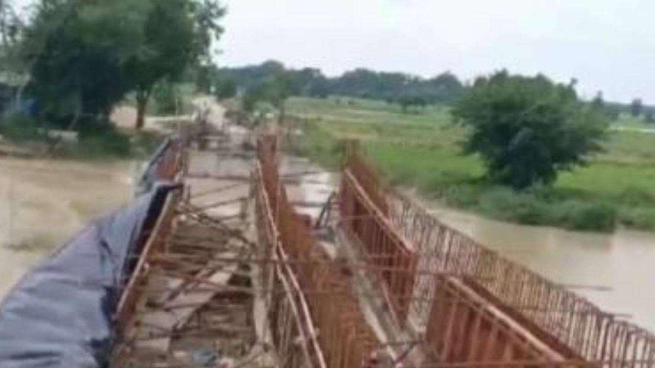 Video: Portion Of Under-construction Bridge Collapses In Bihar, Fifth ...