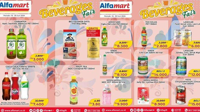 amazon, katalog promo alfamart hari ini 29 juni 2024,minuman soda hingga teh botol beli 2 gratis 1