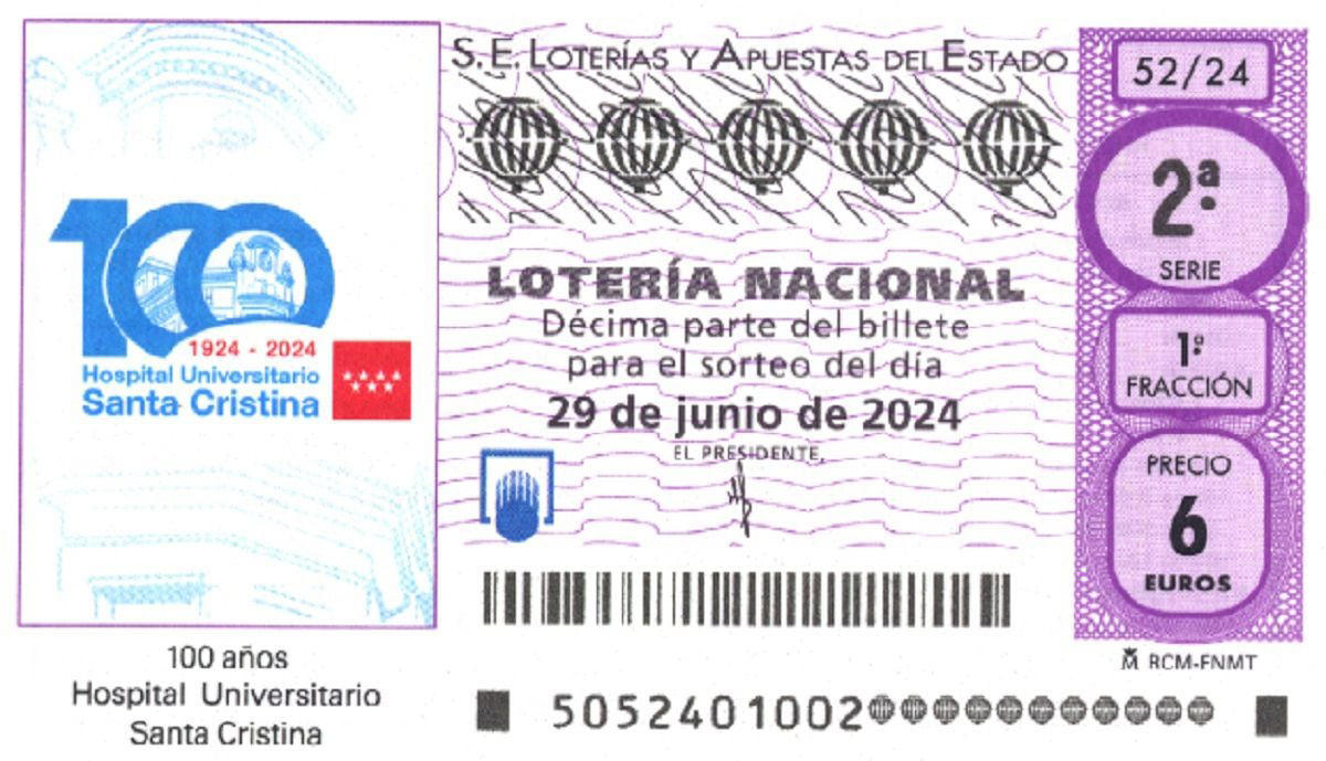 lotería nacional: comprobar los resultados del sorteo de hoy, sábado 29 de junio