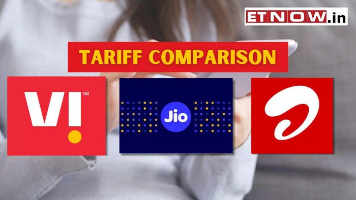 cheapest plan? jio vs vi vs airtel: tariffs, recharge plan rates compared - details