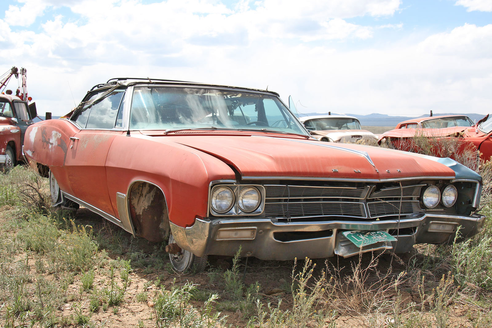 Junkyard Gems of Ernest Auto Wrecking, La Jara, Colorado